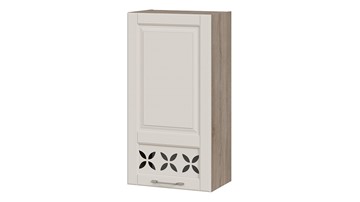 Кухонный навесной шкаф Скай В_96-50_1ДРД(L) (Бежевый софт) в Петрозаводске - предосмотр