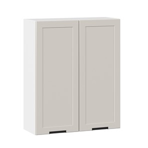 Кухонный навесной шкаф 800 высокий Джамис ЛД 296.460.000.113, Белый/Кашмир в Петрозаводске