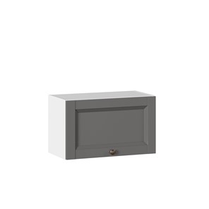 Кухонный шкаф Амели-3 600 горизонтальный ЛД 299.710.000.061, Белый/Оникс серый в Петрозаводске - предосмотр