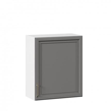 Кухонный шкаф Джелатто 600 ЛД 241.350.000.104, Белый/Оникс серый в Петрозаводске - изображение