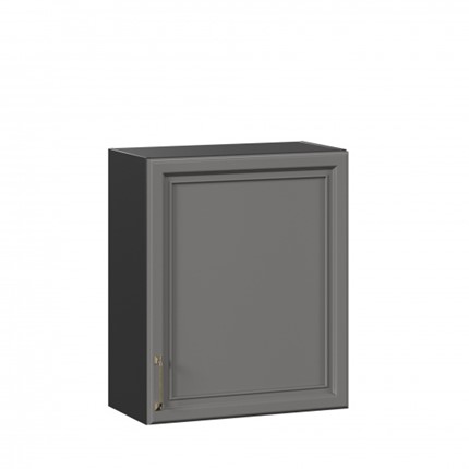 Кухонный шкаф Джелатто 600 ЛД 241.350.000.146, Черный/Оникс серый в Петрозаводске - изображение