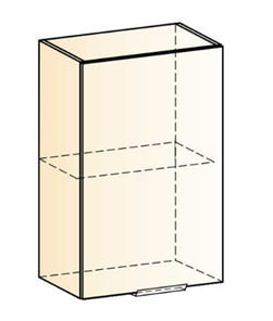 Кухонный шкаф Стоун L450 Н720 (1 дв. гл.) (белый/джелато софттач) в Петрозаводске - предосмотр 1