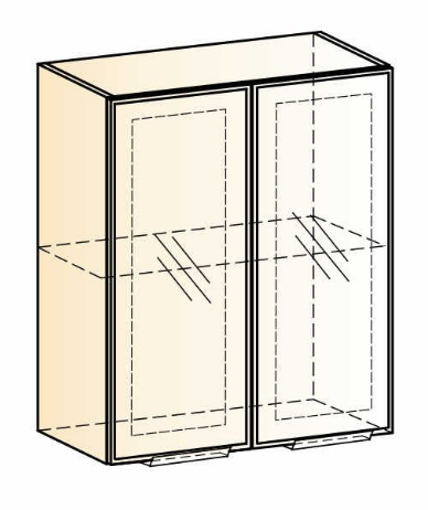 Шкаф кухонный Стоун L600 Н720 (2 дв. рам.) в Петрозаводске - изображение 1