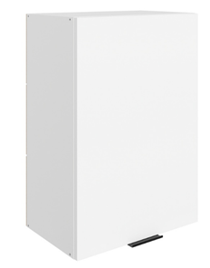 Шкаф навесной Стоун L500 Н720 (1 дв. гл.) (белый/джелато софттач) в Петрозаводске - предосмотр