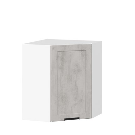 Угловой кухонный шкаф 600 Джамис ЛД 296.610.000.032, Белый/Белый камень в Петрозаводске - изображение