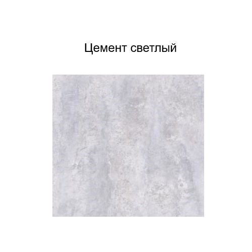 Шкаф кухонный со стеклом Модус, Ш500с/720, цемент светлый в Петрозаводске - изображение 2