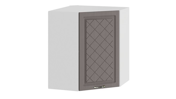 Кухонный шкаф угловой Бьянка 1В6У (Белый/Дуб серый) в Петрозаводске - изображение