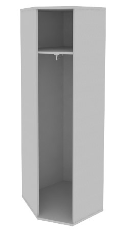 Шкаф угловой А.ГБ-3, Серый в Петрозаводске - изображение 1