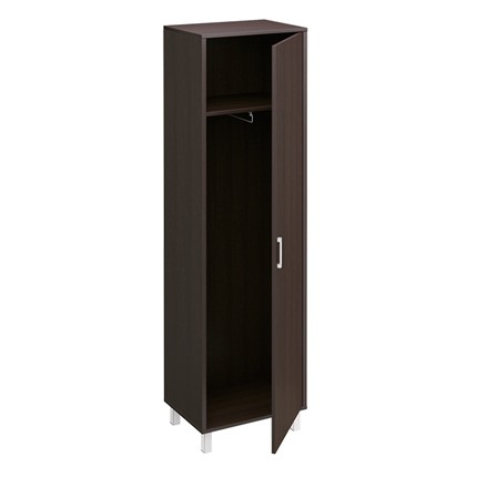 Шкаф для одежды Борн, венге, универсальный L и R дверь без замка (48х45х207,4) 703-880-881 в Петрозаводске - изображение
