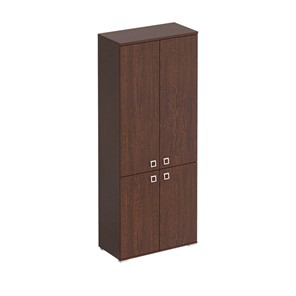 Шкаф для документов закрытый 4-х дверный Cosmo, венге Виктория (90,2х44,2х221) КС 304 в Петрозаводске