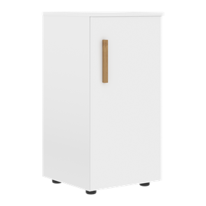 Низкий шкаф колонна с глухой дверью правой FORTA Белый FLC 40.1 (R) (399х404х801) в Петрозаводске - предосмотр