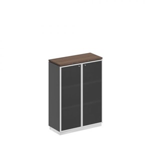 Шкаф для документов средний стекло в рамке Speech Cube (90x40x124.6) СИ 319 ДГ АР ХР в Петрозаводске