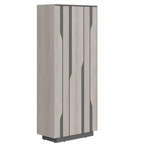Шкаф для одежды LINE Дуб-серый-антрацит СФ-574401 (900х430х2100) в Петрозаводске - предосмотр