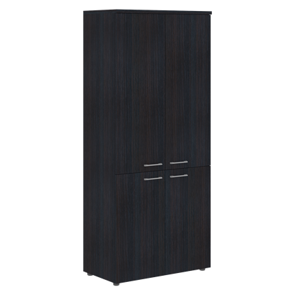 Шкаф с глухими низкими и средними дверьми и топом XTEN Дуб Юкон  XHC 85.3 (850х410х1930) в Петрозаводске - изображение