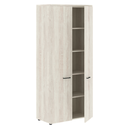 Шкаф с глухими высокими дверьми и топом XTEN сосна Эдмонд  XHC 85.1 (850х410х1930) в Петрозаводске - изображение