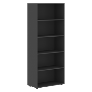 Широкий шкаф высокий FORTA Черный Графит FHC 80.1(Z) (798х404х1965) в Петрозаводске - предосмотр 1