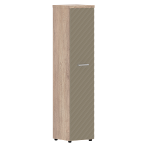 Шкаф TORR LUX TLHC 42.1 колонка с глухой дверью и топом 435х452х1958 Дуб Каньон/ Капучино в Петрозаводске