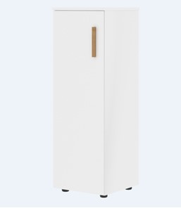 Средний шкаф колонна с глухой дверью левой FORTA Белый FMC 40.1 (L) (399х404х801) в Петрозаводске - предосмотр