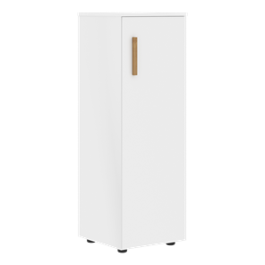 Средний шкаф колонна с правой дверью  FORTA Белый FMC 40.1 (R) (399х404х801) в Петрозаводске - предосмотр