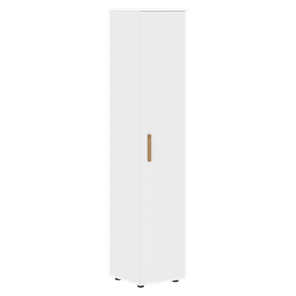Высокий шкаф с глухой дверью колонна FORTA Белый FHC 40.1 (L/R) (399х404х1965) в Петрозаводске