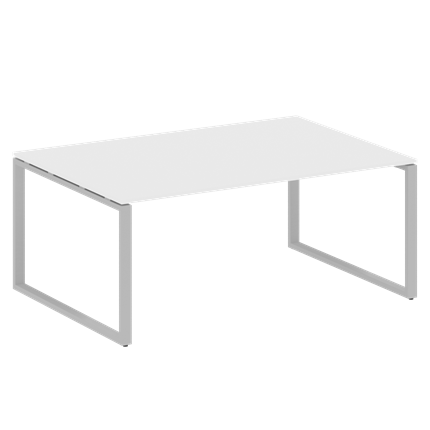 Стол для переговоров БО.ПРГ-1.5 (Серый/Белый) в Петрозаводске - изображение