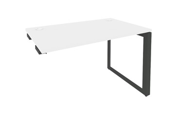 Приставной стол к тумбе O.MO-SPR-2.7 Антрацит/Белый бриллиант в Петрозаводске
