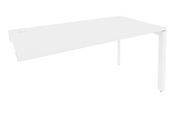 Приставной стол к тумбе O.MP-SPR-4.8 Белый/Белый бриллиант в Петрозаводске