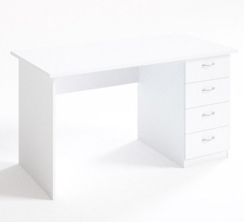 Письменный стол СТ 14.7, белый в Петрозаводске - изображение