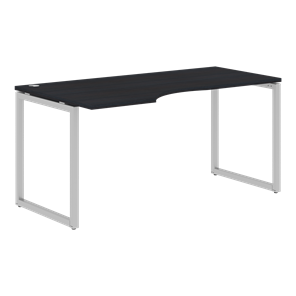 Письменный стол с боковым левым выступом XTEN-Q Дуб-юкон-серебро   XQCET 169 (L) (1600х900х750) в Петрозаводске