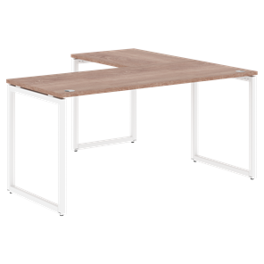 Письменный стол угловой левый XTEN-Q Дуб-сонома- белый XQCT 1615 (L) (1600х1500х750) в Петрозаводске
