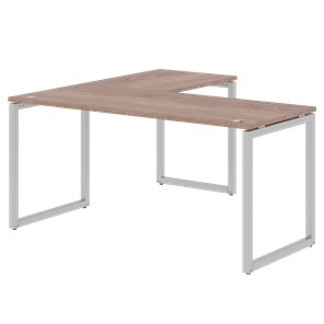 Письменный стол угловой правый XTEN-Q Дуб-сонома- серебро XQCT 1615 (R) (1600х1500х750) в Петрозаводске