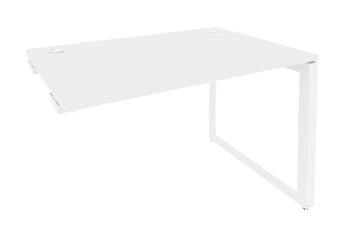 Стол приставной к тумбе O.MO-SPR-2.8 Белый/Белый бриллиант в Петрозаводске