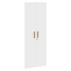 Высокие двери для шкафов с замком FORTA Белый FHD 40-2(Z)  (794х18х1932) в Петрозаводске
