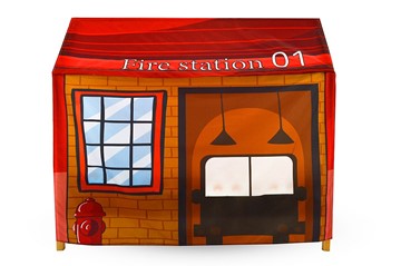 Игровая накидка для кровати-домика Svogen «Пожарная станция» в Петрозаводске