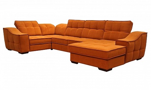 Угловой диван N-11-M (П1+ПС+УС+Д2+Д5+П1) в Петрозаводске - изображение