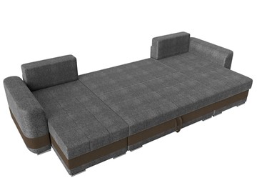 П-образный диван Честер, Серый/коричневый (рогожка) в Петрозаводске - предосмотр 7