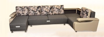 П-образный диван Престиж-15 люкс с полкой в Петрозаводске - предосмотр 2