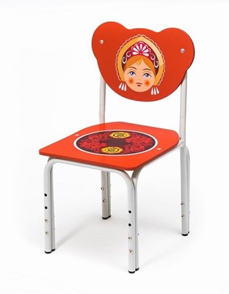 Детский растущий стул Матрешка (Кузя-МТ(1-3)КрСр) в Петрозаводске - изображение