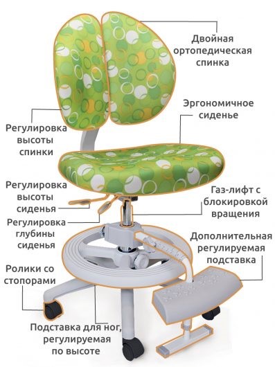Детский стул Mealux Duo-Kid Plus (Y-616) Z в Петрозаводске - изображение 1