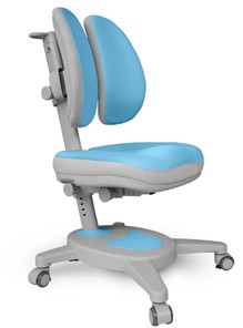 Кресло Mealux Onyx Duo (Y-115) BLG, голубой + серый в Петрозаводске