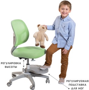 Кресло детское Holto-22 зеленое в Петрозаводске - предосмотр 2