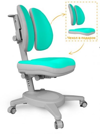 Растущее кресло Mealux Onyx Duo, Бирюзовый в Петрозаводске - изображение