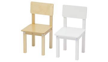 Детский стул POLINI Kids Simple 105 S Белый в Петрозаводске - предосмотр 3