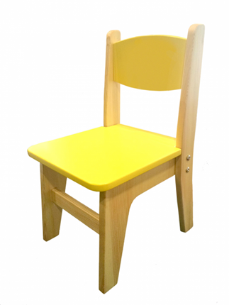 Детский стульчик Вуди желтый (H 260) в Петрозаводске - изображение