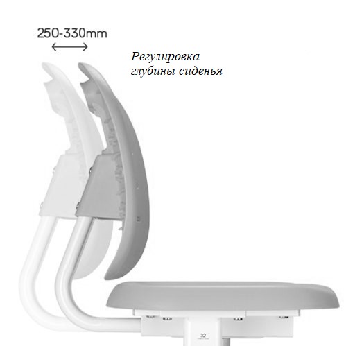 Парта растущая и стул Piccolino III Grey в Петрозаводске - изображение 1