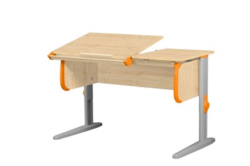 Растущий стол 1/75-40 (СУТ.25) Бежевый/Серый/Оранжевый в Петрозаводске