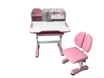 Стол растущий и стул Vivo Pink FUNDESK в Петрозаводске - предосмотр 3