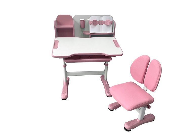 Стол растущий и стул Vivo Pink FUNDESK в Петрозаводске - изображение 3