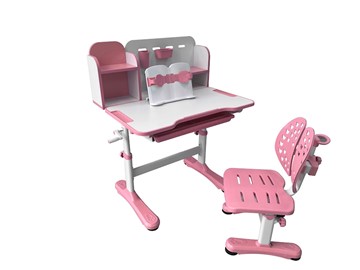 Стол растущий и стул Vivo Pink FUNDESK в Петрозаводске - предосмотр