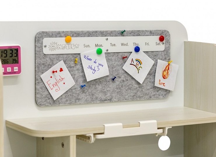 Детский стол-трансформер Mealux Winnipeg Multicolor MG + PN, дуб + розовый в Петрозаводске - изображение 5